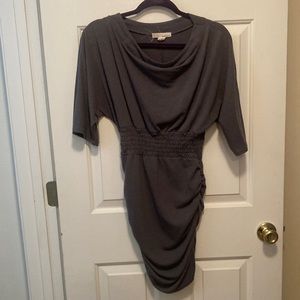 Dark gray dress